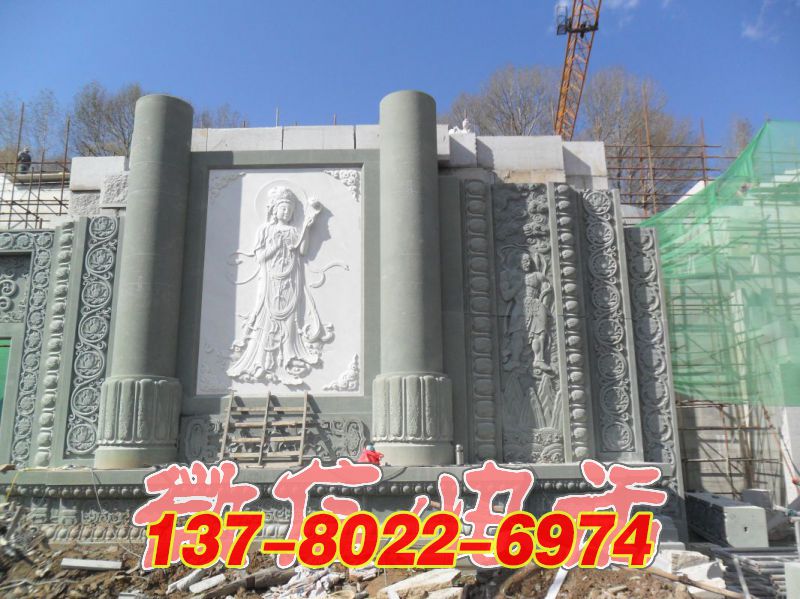 石材構(gòu)建，雕刻佛像、融合佛教建筑—五臺(tái)山顯通寺海會(huì)塔地宮工程