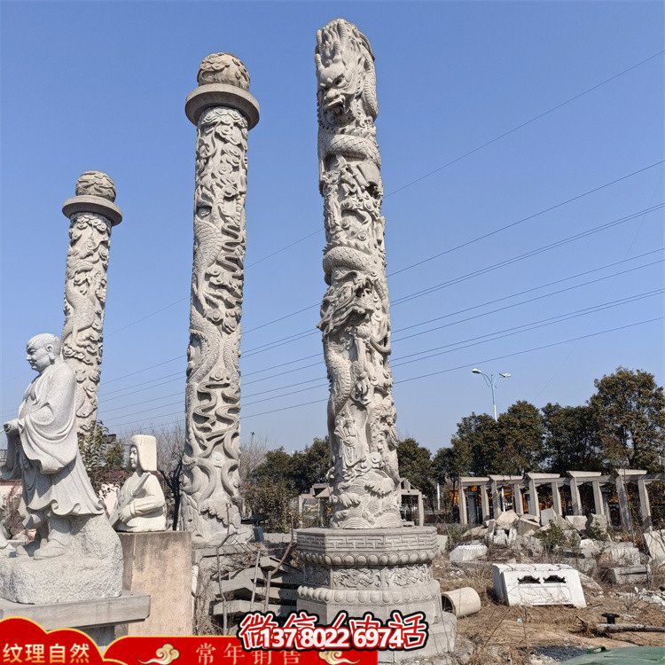精美石雕文化庭院，欣賞絢麗景觀