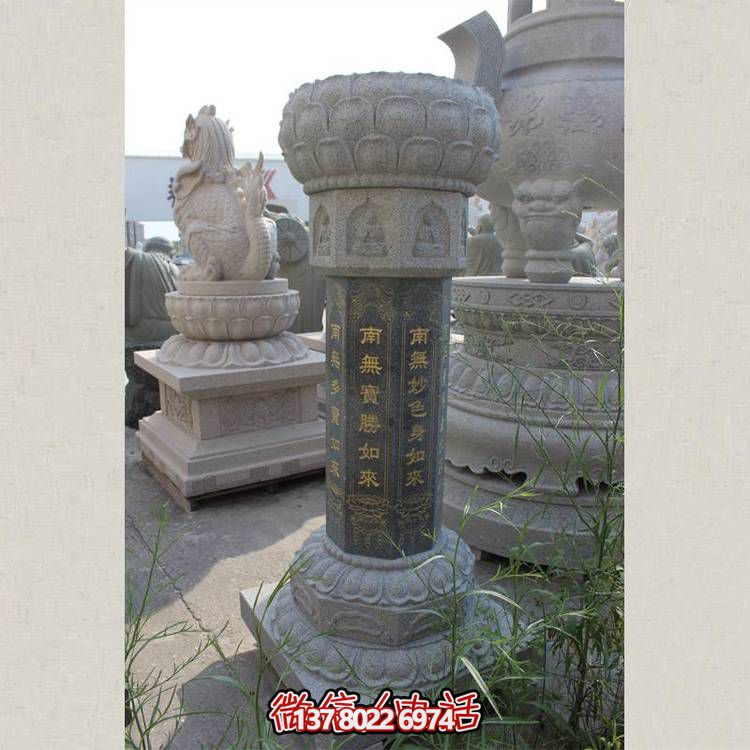 精美大理石浮雕石柱，點(diǎn)綴你的寺廟