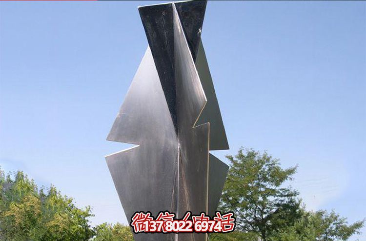 不銹鋼雕塑景觀，點綴學(xué)校、公園環(huán)境