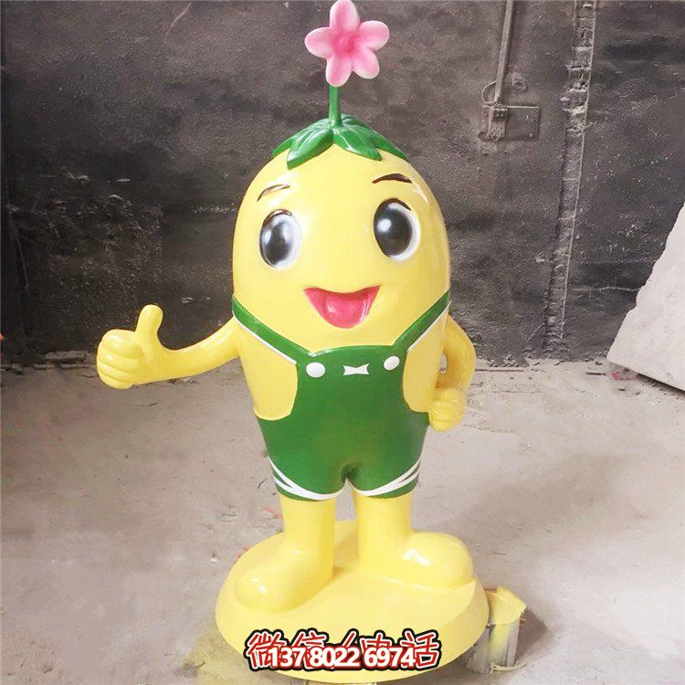 玻璃鋼卡通人物雕塑，給幼兒園創(chuàng)意擺放