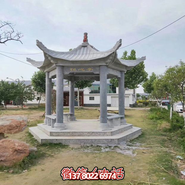 舒適涼亭休息座椅，最適合鄉(xiāng)村戶(hù)外休閑