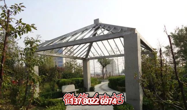 花崗巖石雕涼亭，點(diǎn)綴精彩的戶外空間