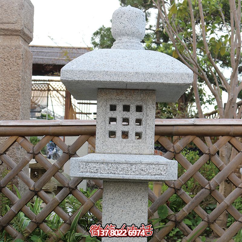 太陽能仿古青石石頭燈，為中式別墅、酒店戶外裝飾