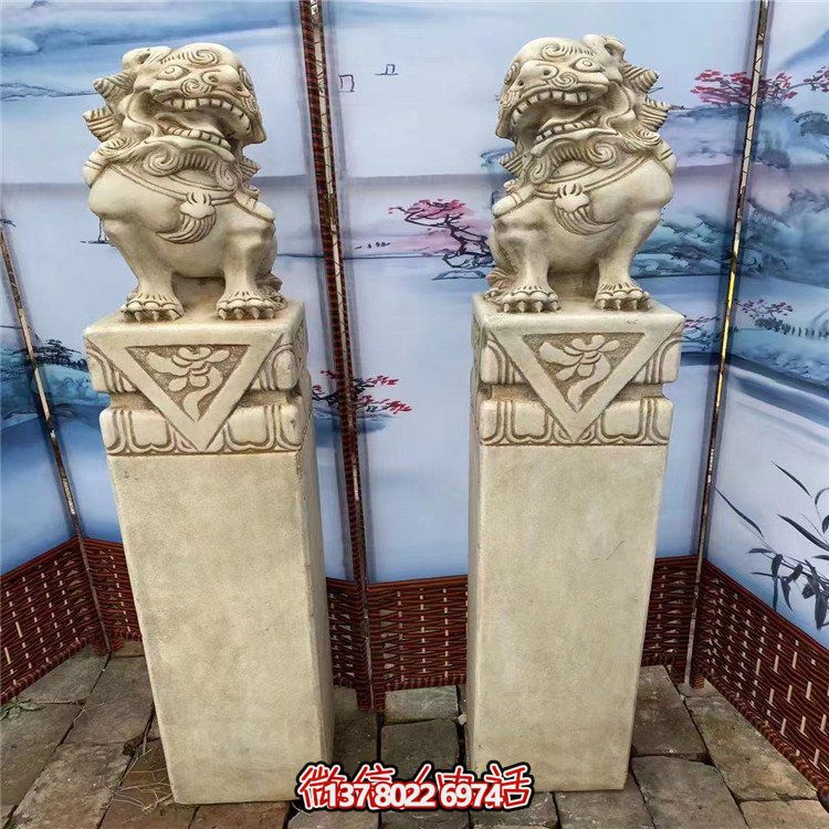 精美石雕擺件，裝點(diǎn)家中庭院