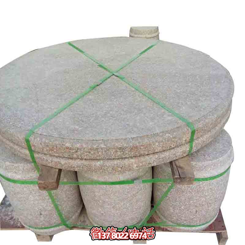 花崗巖簡(jiǎn)易石桌，下棋納涼圓桌