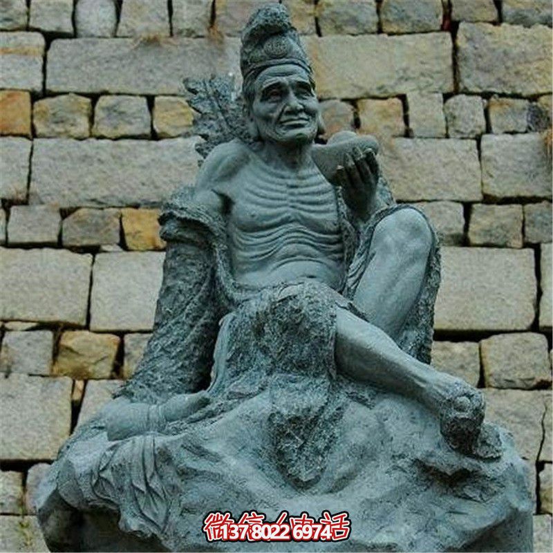 景區(qū)濟公石雕雕塑，帶你感受大自然的魅力