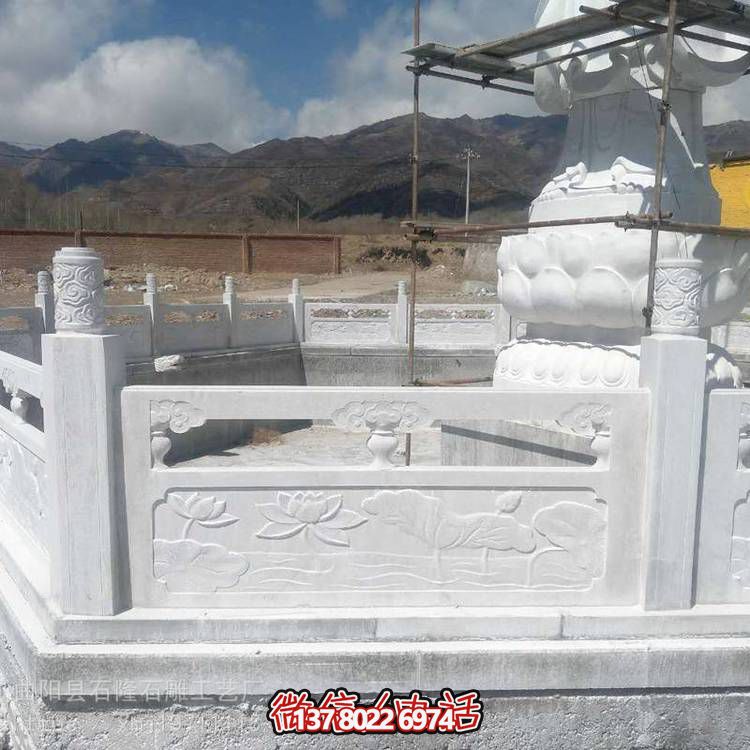 大理石欄桿雕塑，為公園、戶外景區(qū)增添優(yōu)雅氣質(zhì)