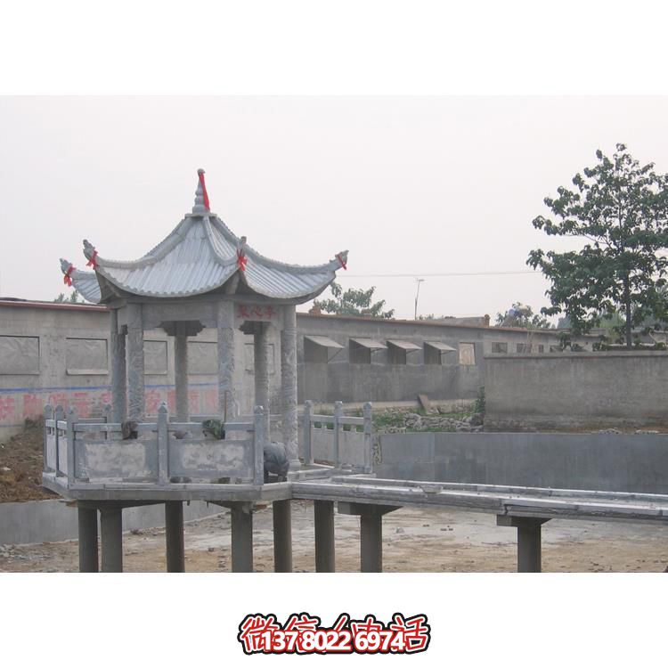 大理石景觀雕塑涼亭，滿足室外休閑需求