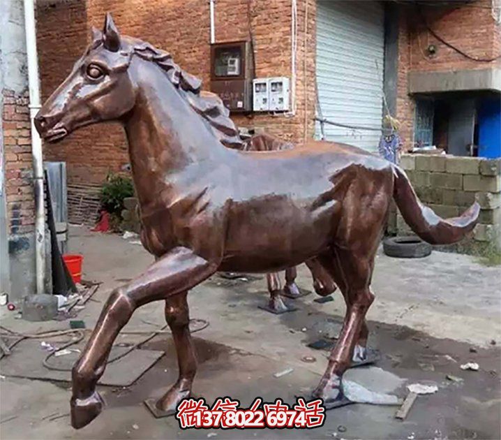 玻璃鋼動(dòng)物雕塑景觀擺放，美化城市廣場(chǎng)