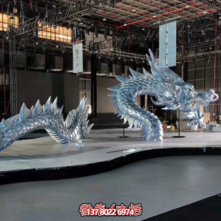 創(chuàng)意玻璃鋼龍雕塑，點(diǎn)亮景觀園林