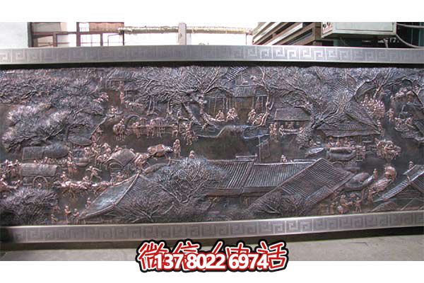 清明上河圖浮雕，欣賞千年藝術(shù)精髓