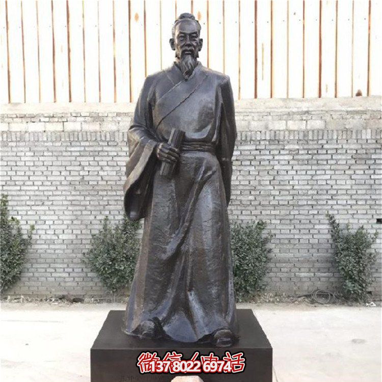 古代人物鑄銅雕塑，讓您感受古代典故的魅力！
