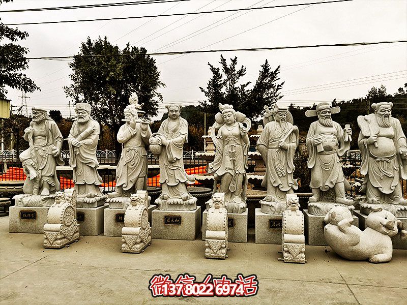 游覽大理古城，欣賞至尊神佛石雕八仙雕塑