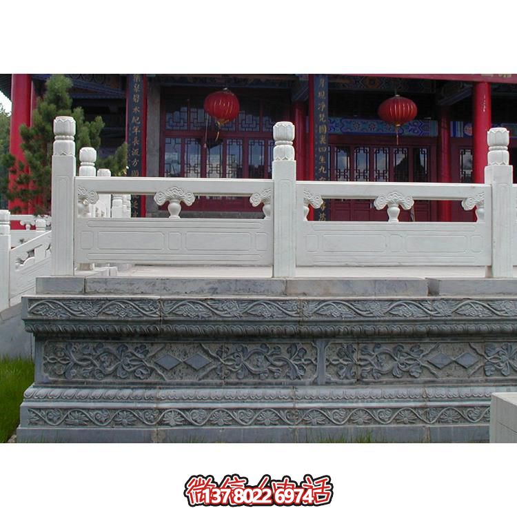 質(zhì)感卓越，自然美觀的花崗巖臺階欄桿圍欄