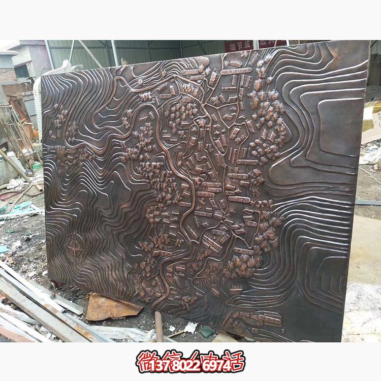 精致雅致的園林景觀浮雕、壁畫及雕塑裝置的完美結(jié)合