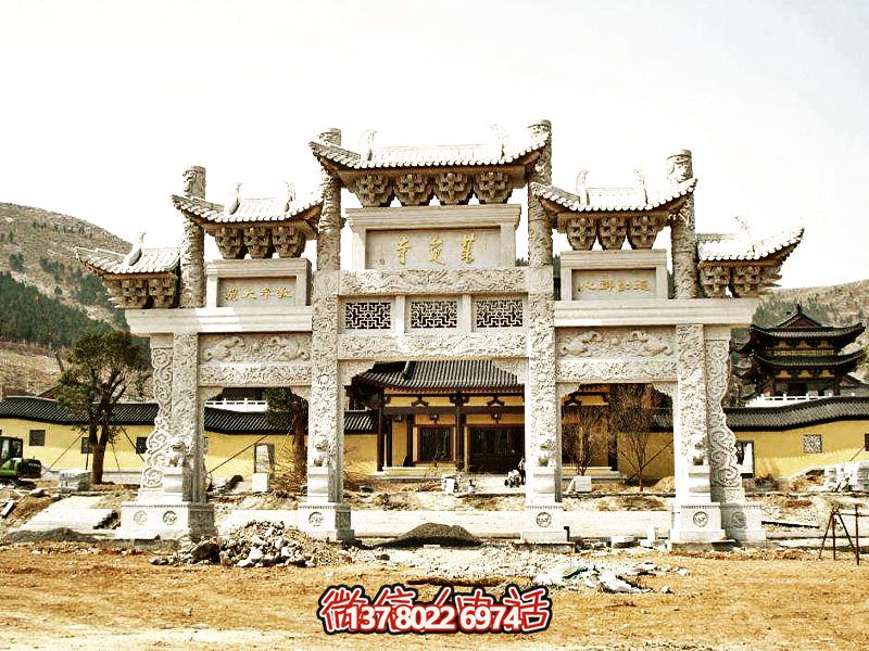 仿古斗拱牌坊，裝點(diǎn)您的景區(qū)、寺院門前